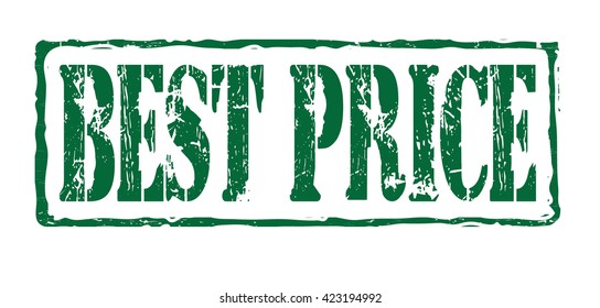 Grunge rubber stamp with text "best price" inside,vector illustration