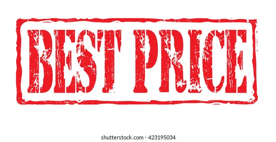 Grunge rubber stamp with text "best price" inside,vector illustration