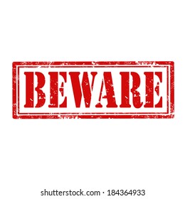 7,587 Beware stamp Images, Stock Photos & Vectors | Shutterstock