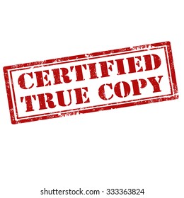 Certified True Copy Images Stock Photos Vectors Shutterstock