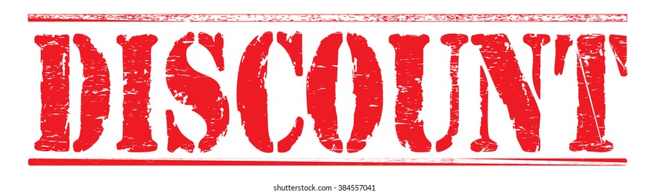 Grunge rubber stamp with text "discount",vector illustration
