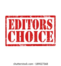 Grunge rubber stamp with text Editors Choice,vector illustration