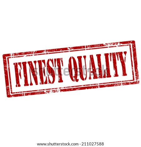 Grunge rubber stamp with text Finest Quality,vector illustration