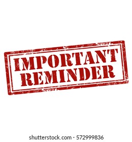 125,060 Important Reminder Images, Stock Photos & Vectors | Shutterstock