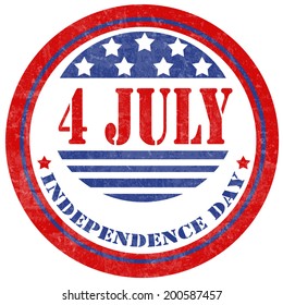 Grunge rubber stamp with text  Independence day,vector illustration