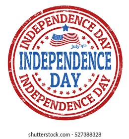 4th July United Stated Independence Day Stock Vector (Royalty Free ...