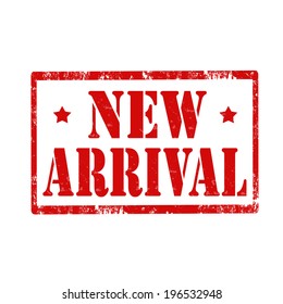 Grunge rubber stamp with text New Arrival,vector illustration