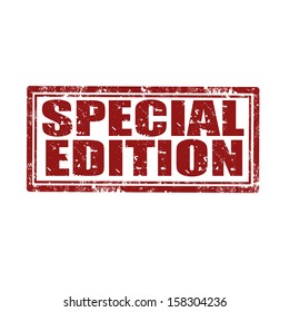 Grunge rubber stamp with text Special Edition,vector illustration
