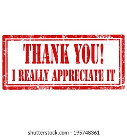 Grunge rubber stamp with text Thank You,vector illustration