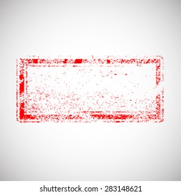 Grunge Rubber Stamp Texture . 