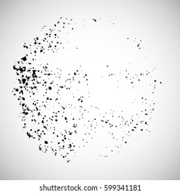 Grunge rubber Stamp texture, Circles. Banners, Insignias , Logos, Icons, Labels and Badges Set . vector distress design element. blank shape.