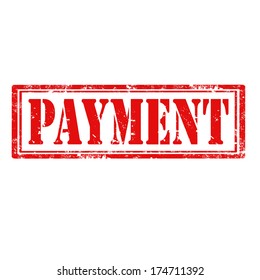 Grunge rubber stamp with word Payment,vector illustration