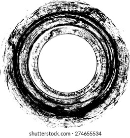 Grunge Rubber Texture Stamp .Vector Illustration .