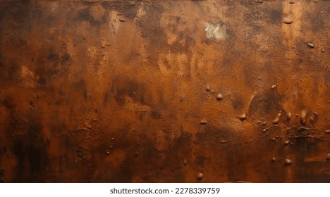 Grunge rusty background. Vector old metal texture.