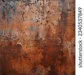 Grunge rusty metal texture background vector illustration