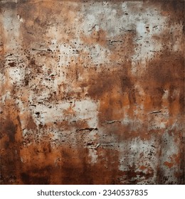 Grunge rusty metal texture background vector illustration