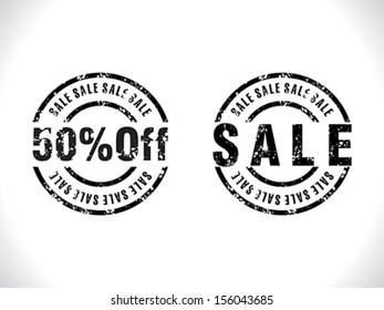 grunge sale tag vector illustration 