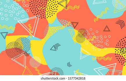 Grunge Salmon Elements. Amber Kinder Backdrop. Blue Geometric Print. Stripes Drawing. Baby Blue Graphic Wallpaper. Honey 80s Banner. Summer Pattern.
