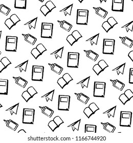 grunge school tools education background design