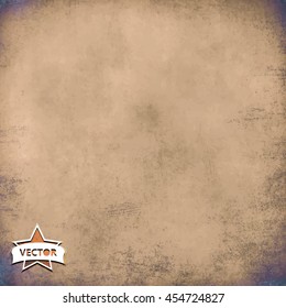 Grunge Scratch Texture. Distressed Stamp Vector Background.