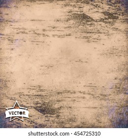 Grunge Scratch Texture. Distressed Stamp Vector Background.