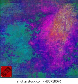 Grunge Scratch Texture. Distressed Stamp Vector Background.