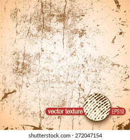 Grunge Scratch Texture. Vintage Stamp Vector Background.