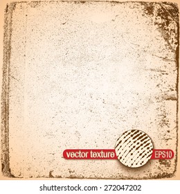 Grunge Scratch Texture. Vintage Stamp Vector Background.