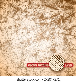 Grunge Scratch Texture. Vintage Stamp Vector Background.