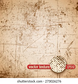 Grunge Scratch Texture. Vintage Stamp Vector Background.