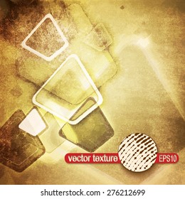 Grunge Scratch Texture. Vintage Stamp Vector Background.