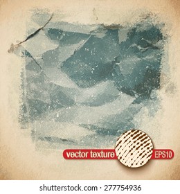 Grunge Scratch Texture. Vintage Stamp Vector Background.