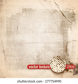 Grunge Scratch Texture. Vintage Stamp Vector Background.