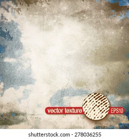 Grunge Scratch Texture. Vintage Stamp Vector Background.