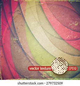 Grunge Scratch Texture. Vintage Stamp Vector Background.