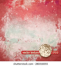 Grunge Scratch Texture. Vintage Stamp Vector Background.