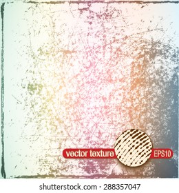 Grunge Scratch Texture. Vintage Stamp Vector Background