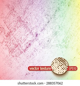 Grunge Scratch Texture. Vintage Stamp Vector Background