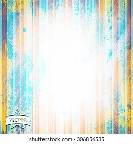Grunge Scratch Texture. Vintage Stamp Vector Background.