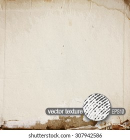 Grunge Scratch Texture. Vintage Stamp Vector Background.