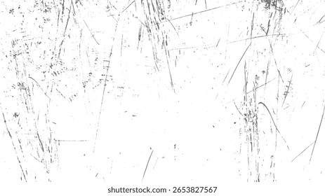 Fundo arranhado grunge com efeito de textura angustiada. Sobreposição áspera urbana suja para arte retrô vintage e design.
