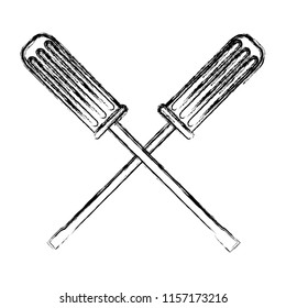 grunge screwdrivers mechanic equipment repair service