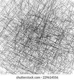 Grunge Scribble Texture For Your Design. EPS10 Vector.