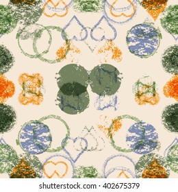 Grunge Seamless Pattern.