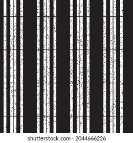 grunge seamless pattern with black bands