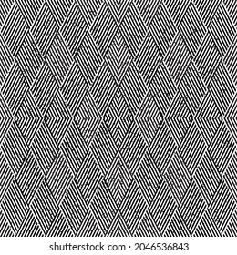 grunge seamless pattern with oblique bands