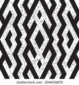 grunge seamless pattern with oblique bands