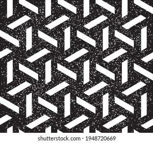grunge seamless pattern with oblique white segments
