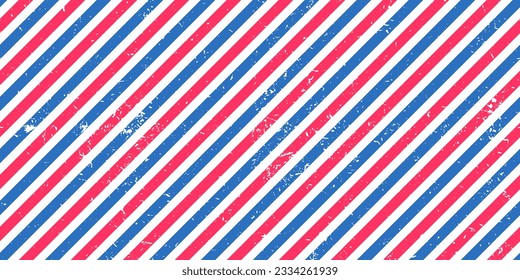 Grunge seamless pattern with scuffs for barbershop. Texture for the design of hairdressing and shaving salons. Vector illustration.