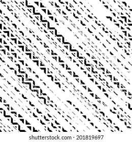 Grunge seamless pattern stripe texture. Vector illustration